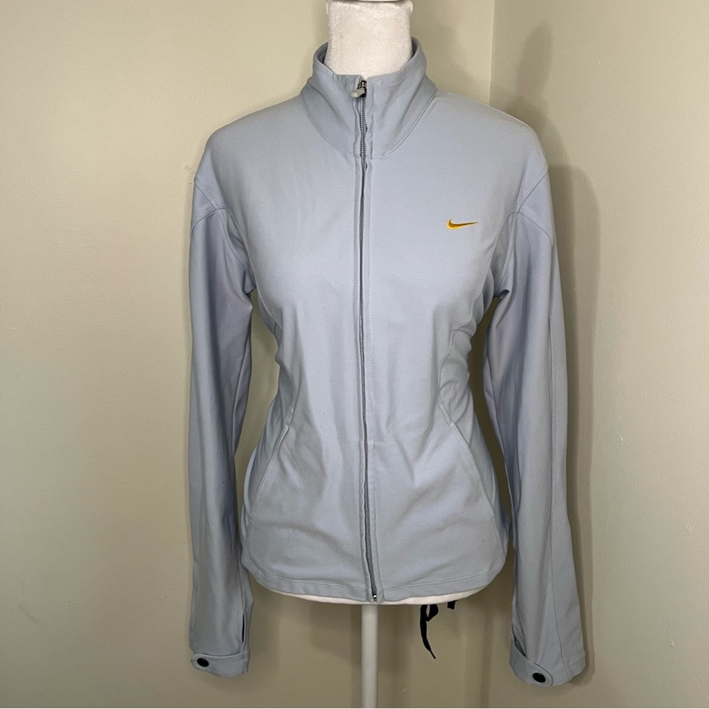Nike Women's Light Blue Ski running‎ Jacket size M